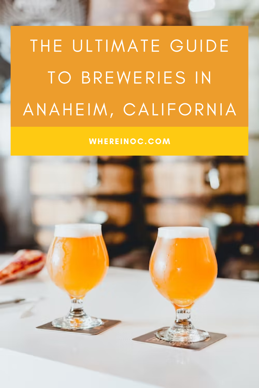 Beers in Anaheim, California